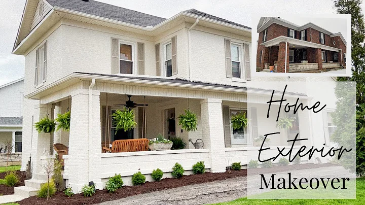 Exterior Home Makeover Before and After! | Exterio...