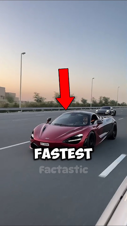 This is the fastest car in the world!