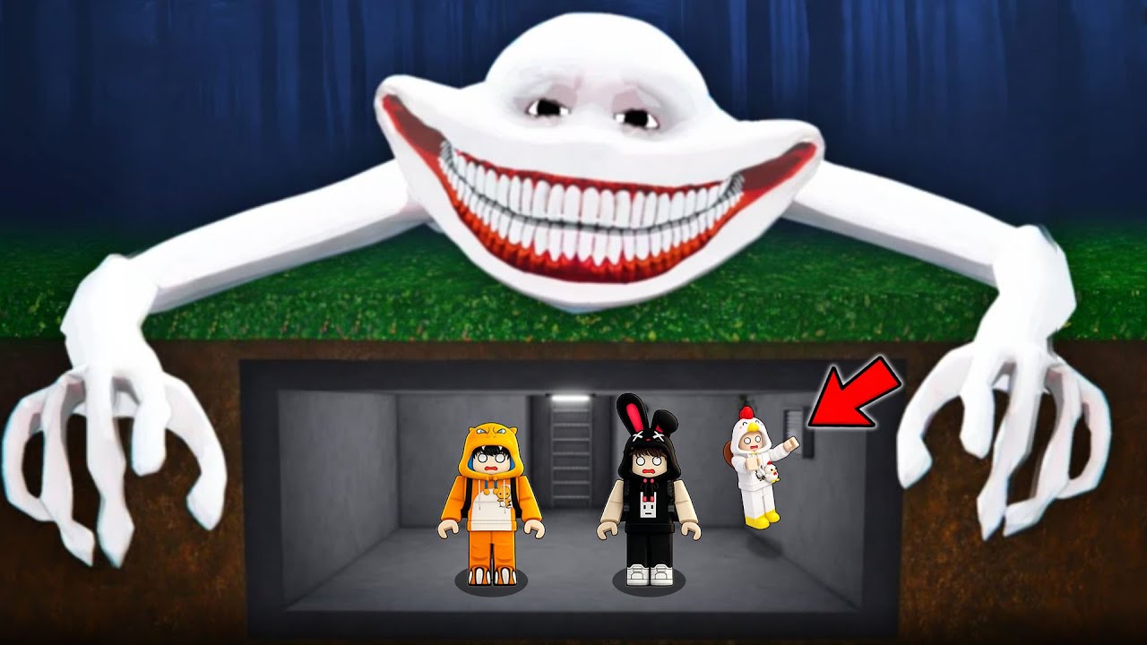 Ferix, Kezri Dan Ciko Bangun Bunker Bawah Tanah Untuk Sembunyi Dari Anomali! ROBLOX