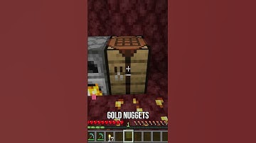 Unlock Nether Gold  Silk Touch Efficiency Hack!
