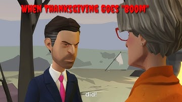 When Thanksgiving Goes "Boom" #paulandvicky #plotagon #kinemaster #powerdirector #thanksgiving