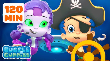 120 MINUTES of Pirates & Space Aliens w/ Oona & Gil! | Bubble Guppies