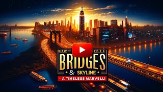 New York Skyline & Bridges| Hidden Secrets of the City That Never Sleeps #NYC#Travel#Skyline#Bridges