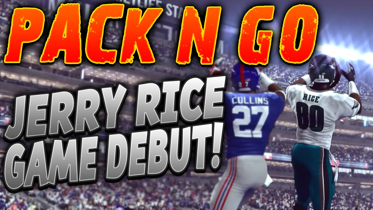 JERRY RICE GAME DEBUT! | PACK N GO! EPISODE 3! | MUT 16 PACK N PLAY