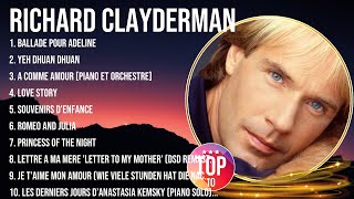 Best Songs of Richard Clayderman full album 2024 ~ Top 10 songs