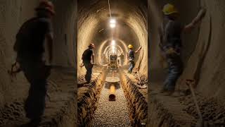 Underground Drainage Tunnel Restor video #viral #trending #ytshorts #reels #explore  #explorepage