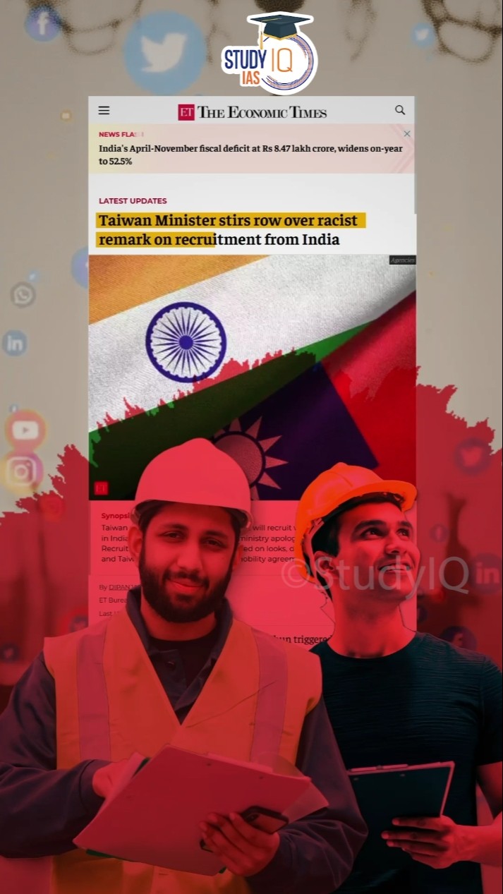 Taiwan Invites Indians for Jobs: Why Now? | Taiwan Labour Minister Statement | By Prashant Dhawan