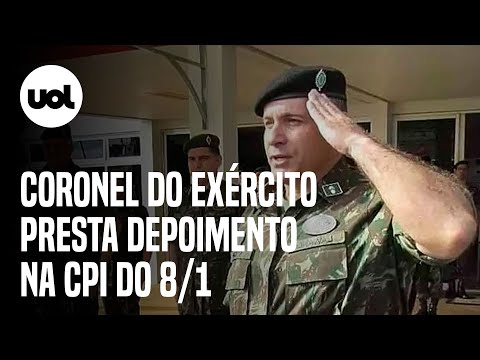 🔴 CPI do 8/1: Jean Lawand, coronel do Exército, presta depoimento na comissão; acompanhe