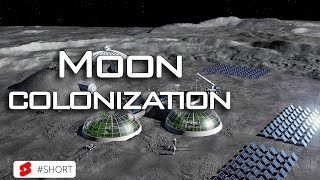 SpaceX Moon Colonization Plan #shorts