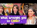 "What brought you to CHINA?" Vol.3 Street interview in Shanghai CHINA Christmas market🎄🎁