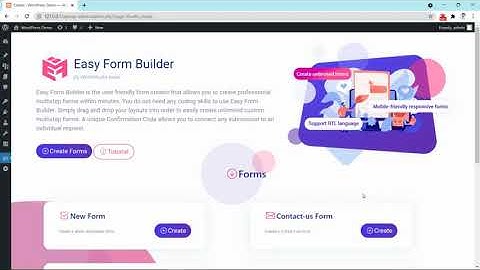 How create private forms [Easy Form Builder Version 2]