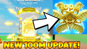 ✨🏆NEW  INSANE 100M UPDATE IN CLICKER SIMULATOR