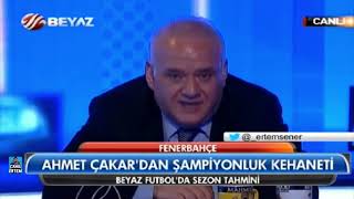 Ahmet Çakar: Şuan vahiy gibi geldi şampiyonu gördüm.