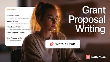 Save Hours on Grant Writing with SciSpace Agent