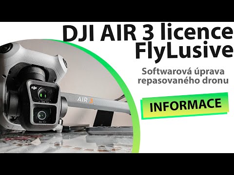 DJI AIR 3 kompletní úprava dronu Flylusive