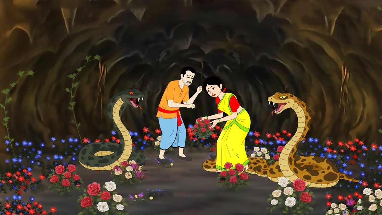 মাটির নীচে ফুল চাষ । Bengali Moral Stories Cartoon। Bangla Golpo। Thakumar Jhuli। @গল্প বউ