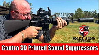First Look - Contra 3D Printed Sound Suppressors