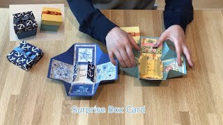 【online クラフト教室 】父の日カードを作ろう～Surprise Box Card～