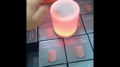 High Quality Touch Lamp Portable Speakers