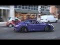 Porsche GT3 RS 'drive like you stole it'! Crazy drifts and burnouts in the city