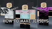 Roblox How To Make Any Jersey Tutorial Hd Youtube - how to make a basketball jersey on roblox