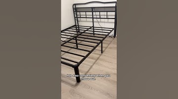 Setting up the UOMEUR Metal Bed Frame with Headboard and USB & Type C Charging Station