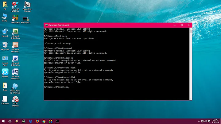 Shortcut keys for CMD or Command Prompt for Windows PC (Windows 10, 8.1, 7