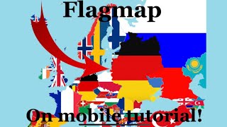 How to make a flag map on mobile tutorial! screenshot 3