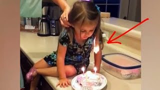 FUNNY KIDS Blowing out Candles FAILS - Best Funny TODDLERS Compilation