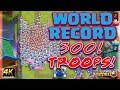 Clash Royale - Most troops of ANY kind EVER! (300! Game crash?)