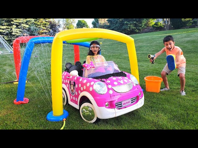 Slippery Soapy Car Wash: Kids vs Machines with Ellie Lyndon and