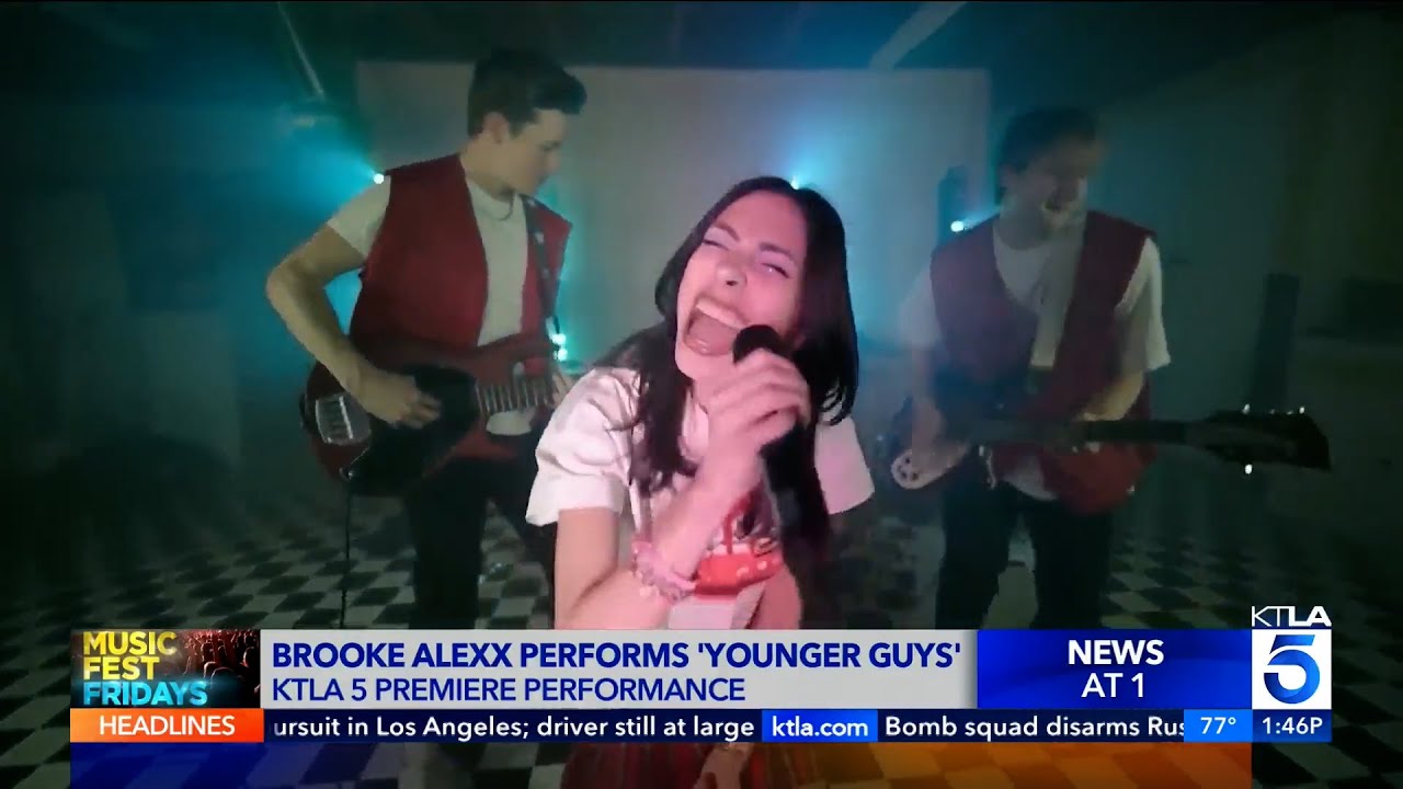 Brooke Alexx - Younger Guys (Performance on KTLA) Brooke Alexx - Younger Guys (Performance on KTLA)