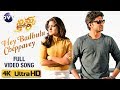 Ninnu Kori Telugu Movie Songs | Hey Badhulu Cheppavey Full Video Song 4K | Nani | Nivetha Thomas