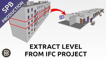 Extract Storey (Level) from an IFC Project Using Bonsai BIM