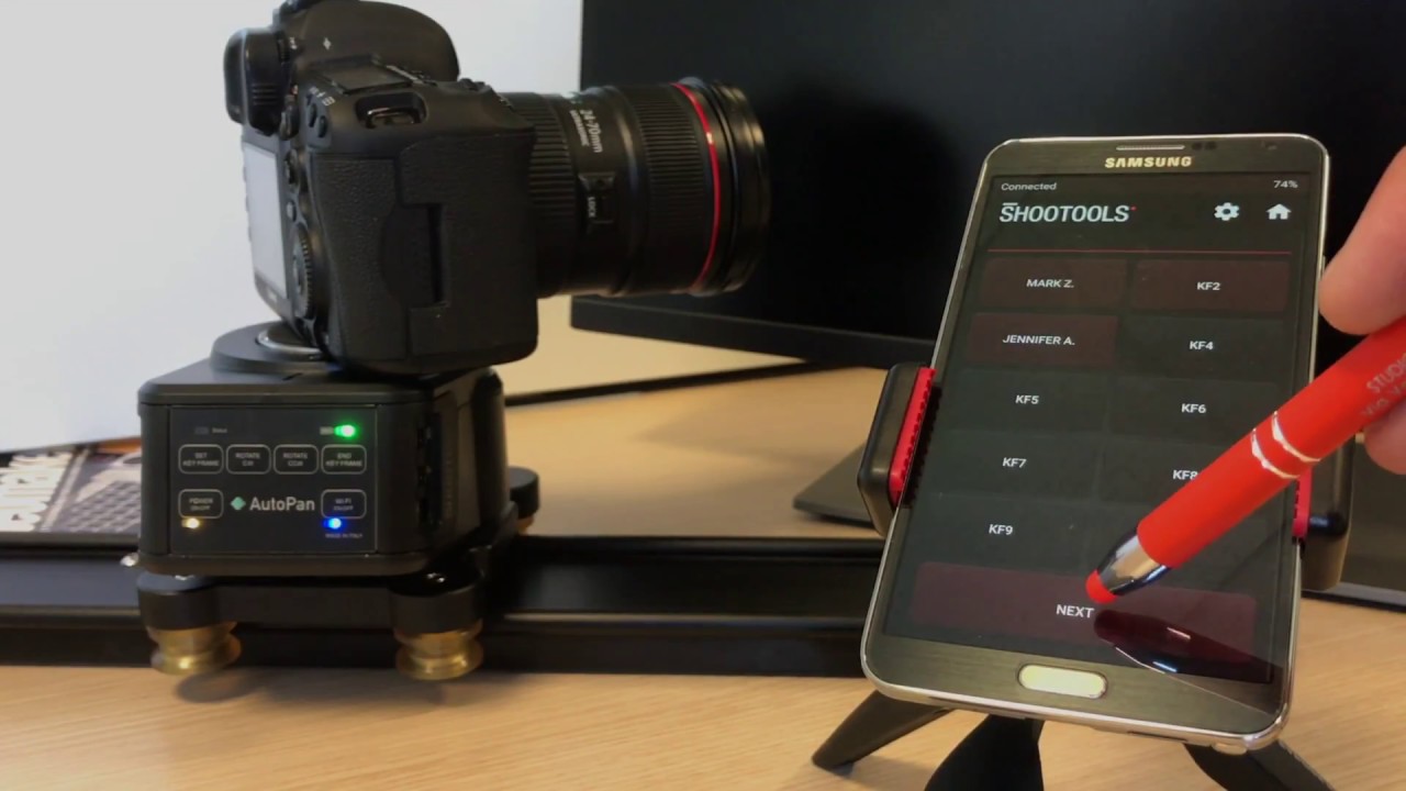How to Manage the ShooTools AutoPan APP - YouTube