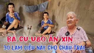 Bám theo về tận nhà bà lão 86 tuổi ăn xin phát hiện cảnh này ai cũng xót xa