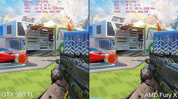 Call Of Duty Black Ops 3 Pc GTX 980 TI Vs AMD Fury X Frame Rate Comparison