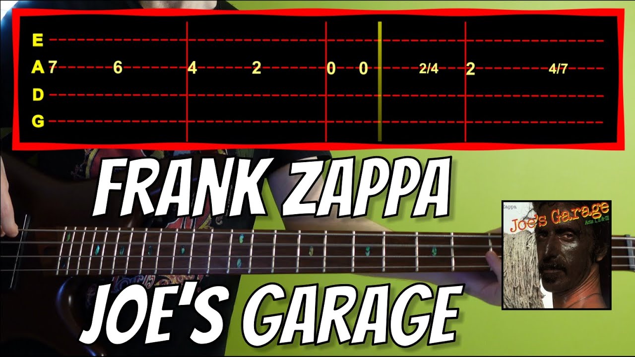 Frank Zappa Joe's Garage Bass Cover (With Tab) YouTube