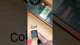 Check Relay using Multimeter #electrical #components #relay #electronic#plc #siemensplc #technology