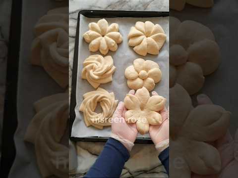 تشكيل المعروك على شكل وردة معروك معجنات