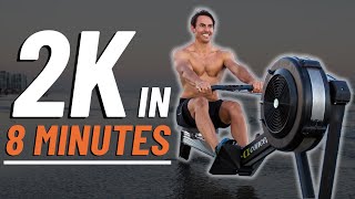 BEAT 8 Minutes for a 2K Row! Follow along training. screenshot 4