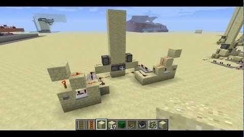 Sand Counter/Elevator [Minecraft Tutorial]