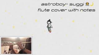 astroboy- suggi flute cover with notes