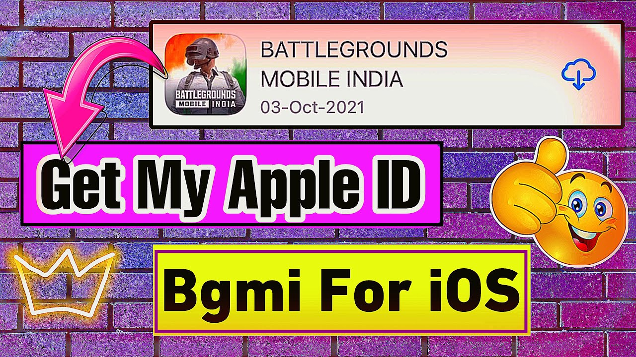 Get Apple ID For Bgmi Download Bgmi In IPhone Or IPad After Ban Use Get Apple ID For Bgmi Download Bgmi In IPhone Or IPad After Ban Use