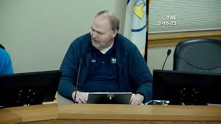 February 15, 2023 Transportation Advisory Committee