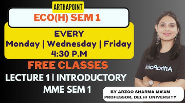 Lec 1 | Sydsaeter & Hammond Ch 1 | Introductory MME | MME  1 | Scientific Methods in Economics