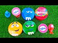 Satisfying Video | Beautiful Unpacking 4 Bright Tins with Skittles & Tasty M&M'S Candy ASMR