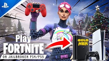 Play Fortnite Online On A Jailbroken PS4/PS5 (100% Working)