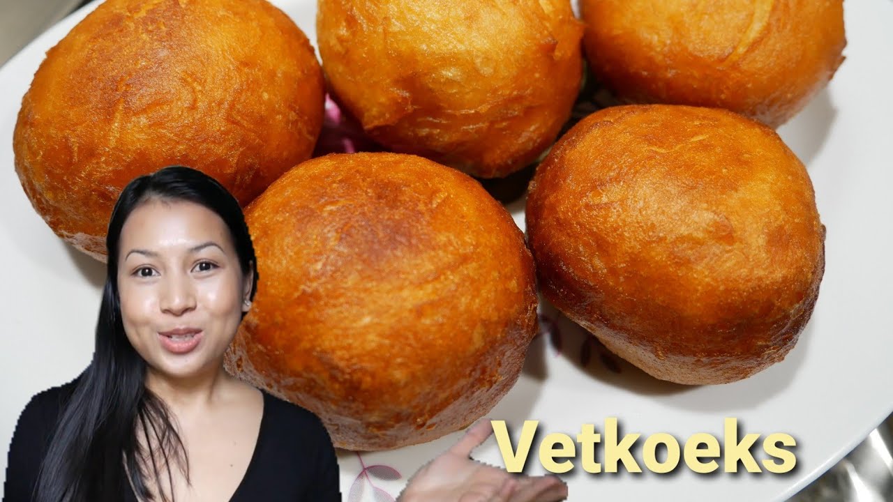 How To Make Vetkoek (Fat Cake) | South African Fried Dough Bread - YouTube