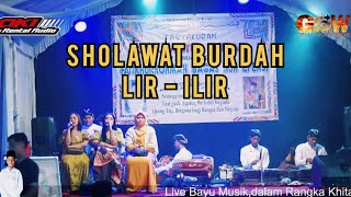 SHOLAWAT BURDAH - LIR - ILIR ⁉️ BAYU MUSIC LIVE SULUK 🔴